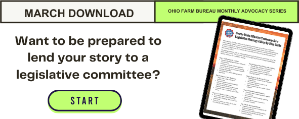 Want to be prepared to lend your story to a legislative committee?